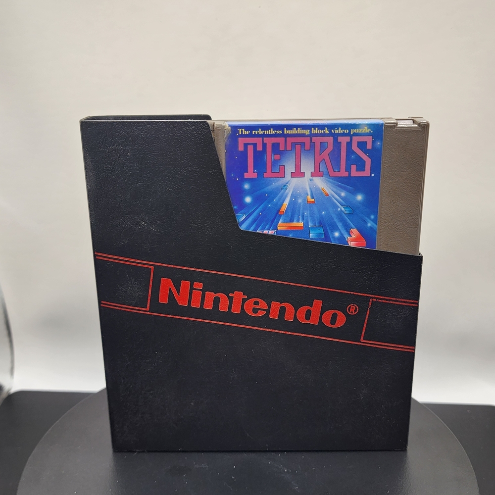 Vintage 1987 Nintendo NES Tetris Video Game with Sleeve. Tested